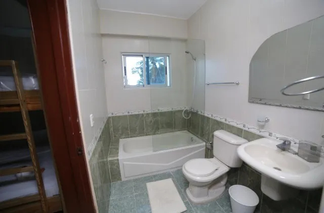 Hostel Long Beach Puerto Plata Chambre salle de bain